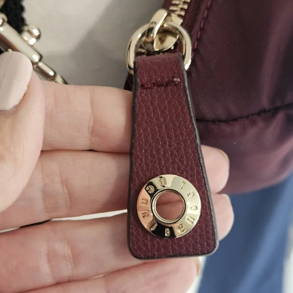 Henri Bendel Fanny/Crossbody/Belt Bag Burgundy - Picture 4 of 14